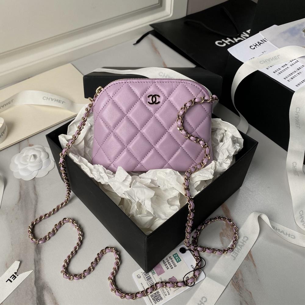 Sheepskin Chanel 24s Shell Bag Ap4000 Small and exquisite shell bag is like a sweet treasure in a fairy tale Girls are attracted to it It is decorat