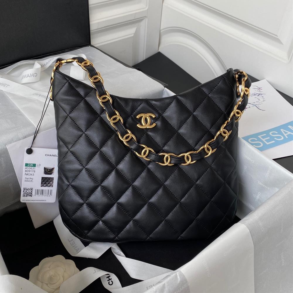 This is too cute isnt it Chanel22K large AS3631 hobo sheepskin underarm bagThis seasons bags I really dont see much of it but this small hobo is