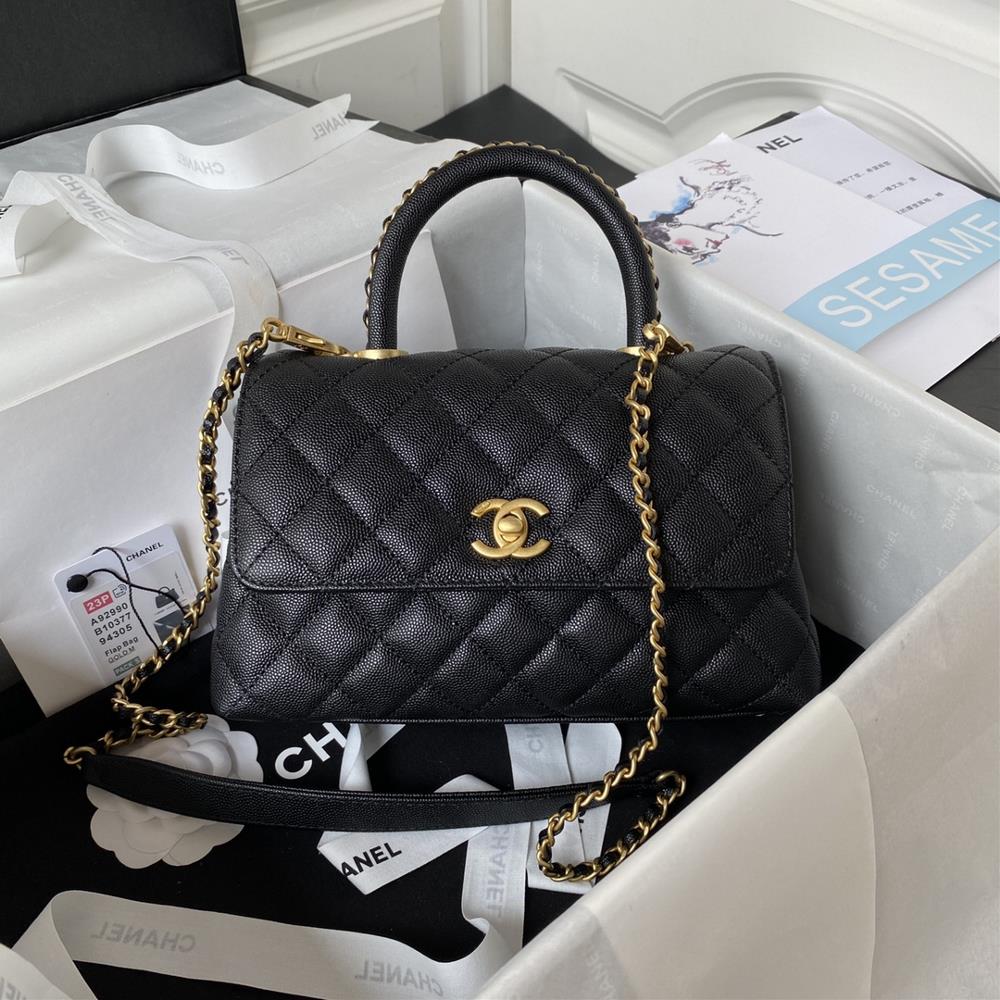 23p Chanel model 92990 flap handbag Spicy chicken fried chicken nice in the season the classic version of cocohandle is almost Rockets new style ad