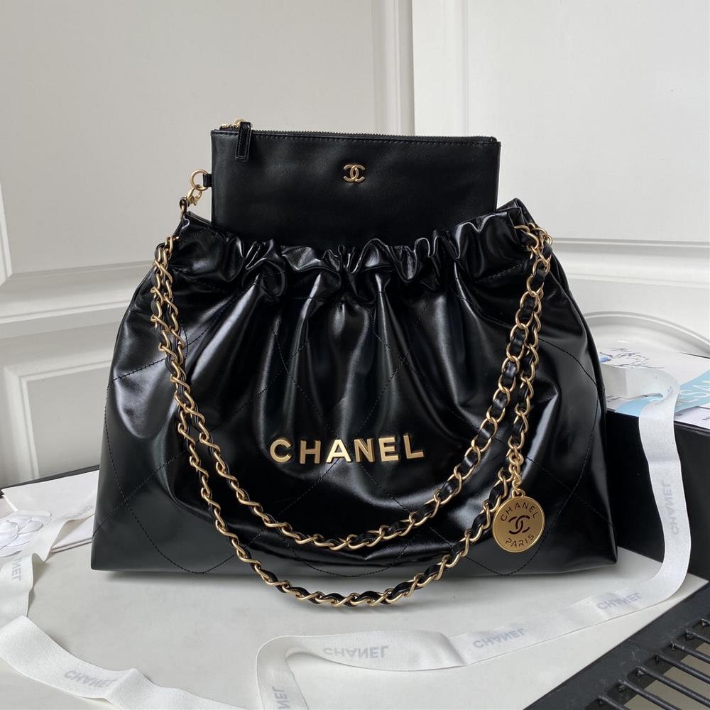 Chanel24c horizontal trash bag is popular 22 bag shopping bag AS4486 is the most popular and worth buying series of this season Its name is 22 bag