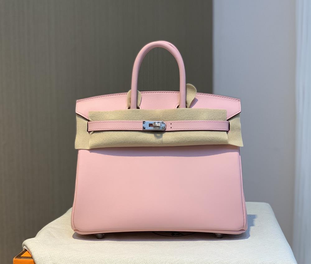 Birkin25 3Q Pink Swift Gold and Silver Buckles Fully Handmade in Stock  professional luxury fashion brand agency businessIf you have wholesale or re