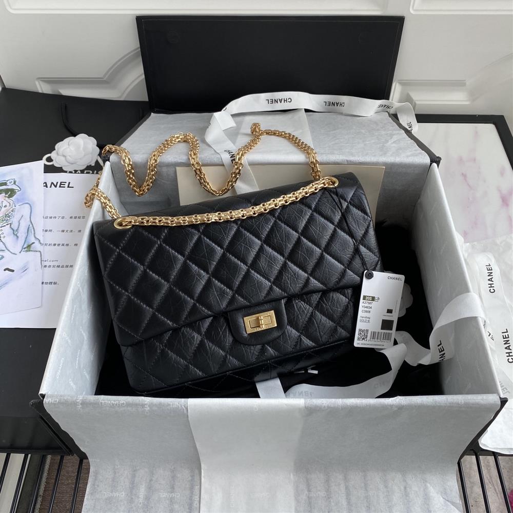 37587ZP Chanel255 Reissue Eternal Classic Autumn and Winter Official Latest Original Factory Imported Fetal Cow Leather is delicate soft and comfor