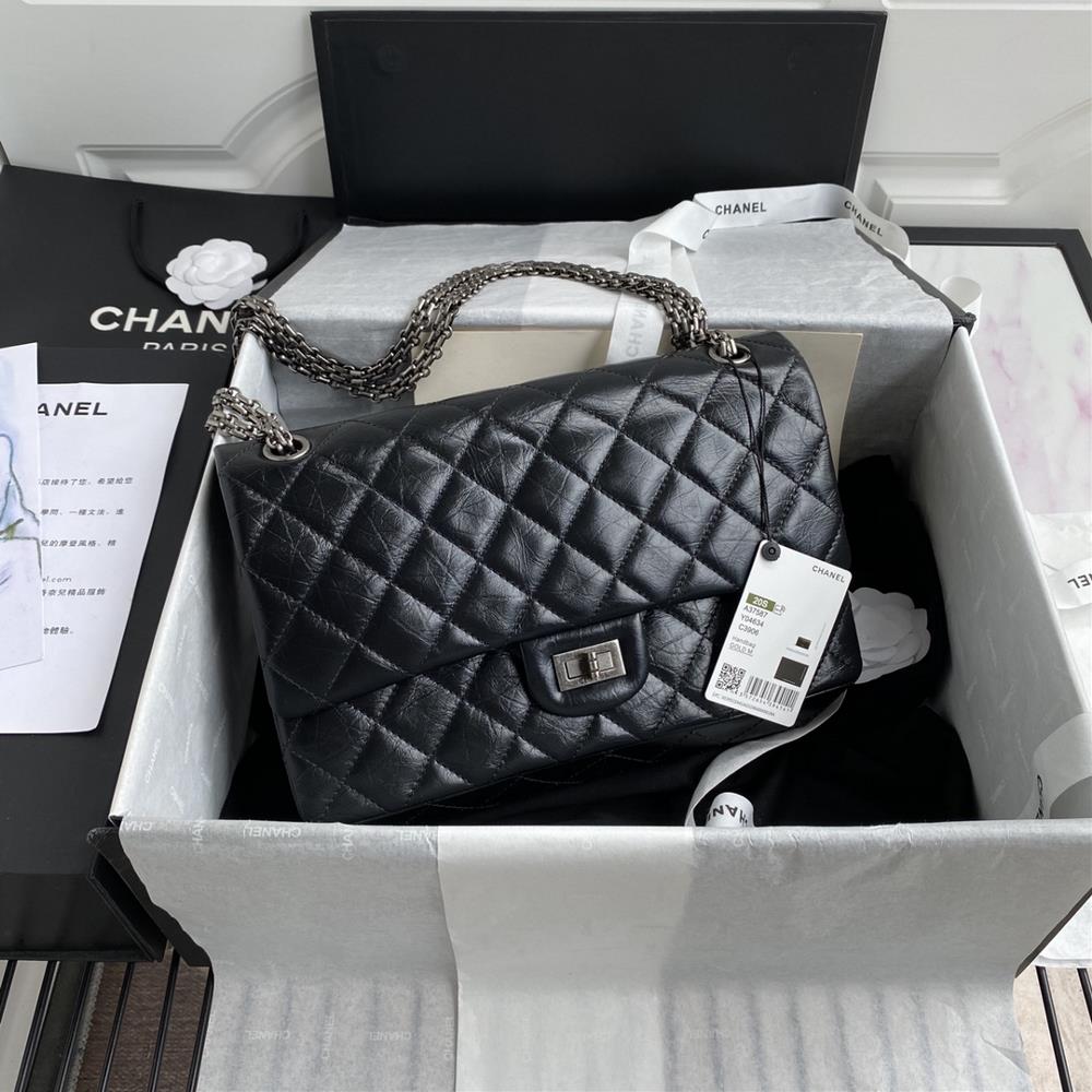 37587ZP Chanel255 Reissue Eternal Classic Autumn and Winter Official Latest Original Factory Imported Fetal Cow Leather is delicate soft and comfor