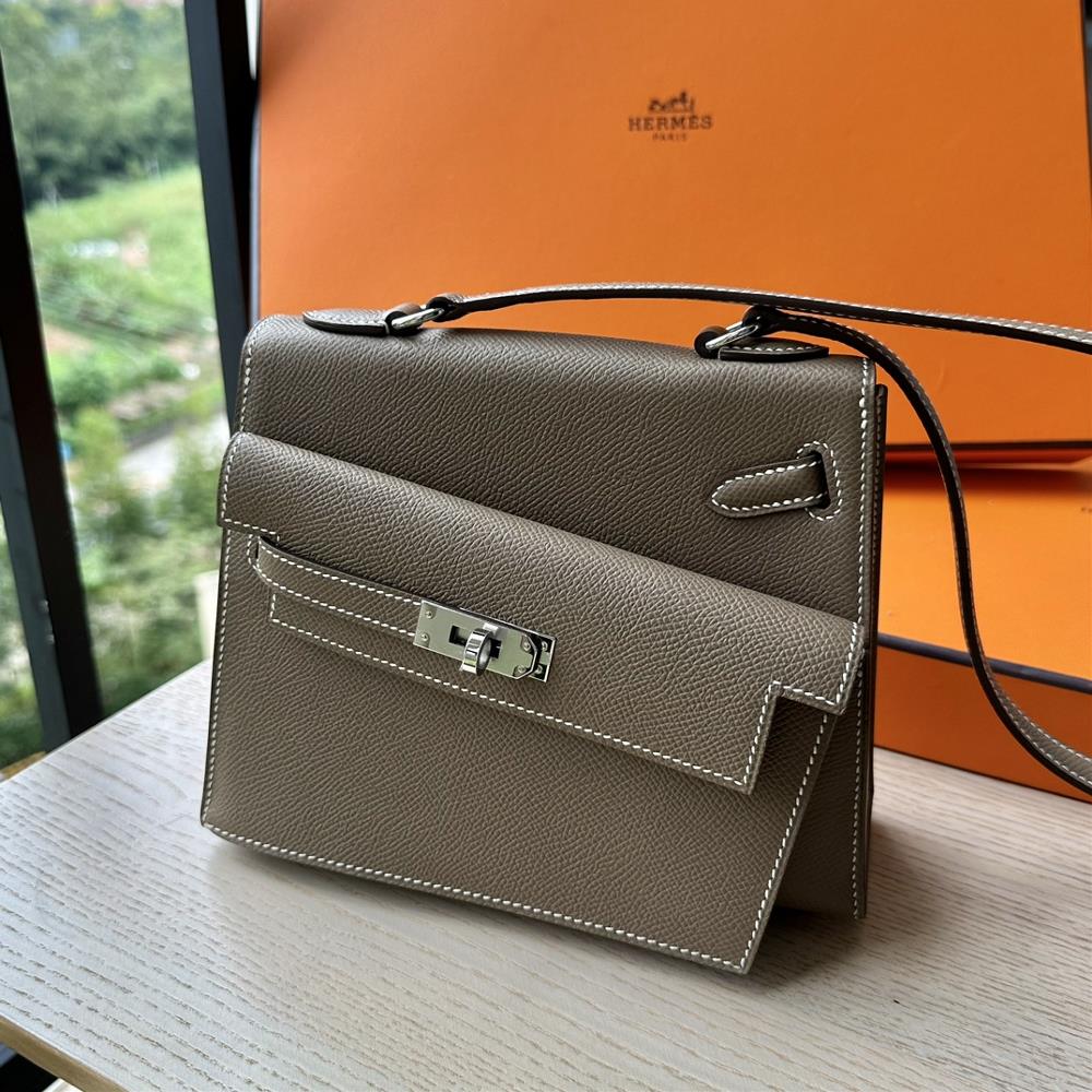 Kelly Desordre 20cm Epsom Ck18 Elephant Grey Silver Buckle  professional luxury fashion brand agency businessIf you have wholesale or retail intenti