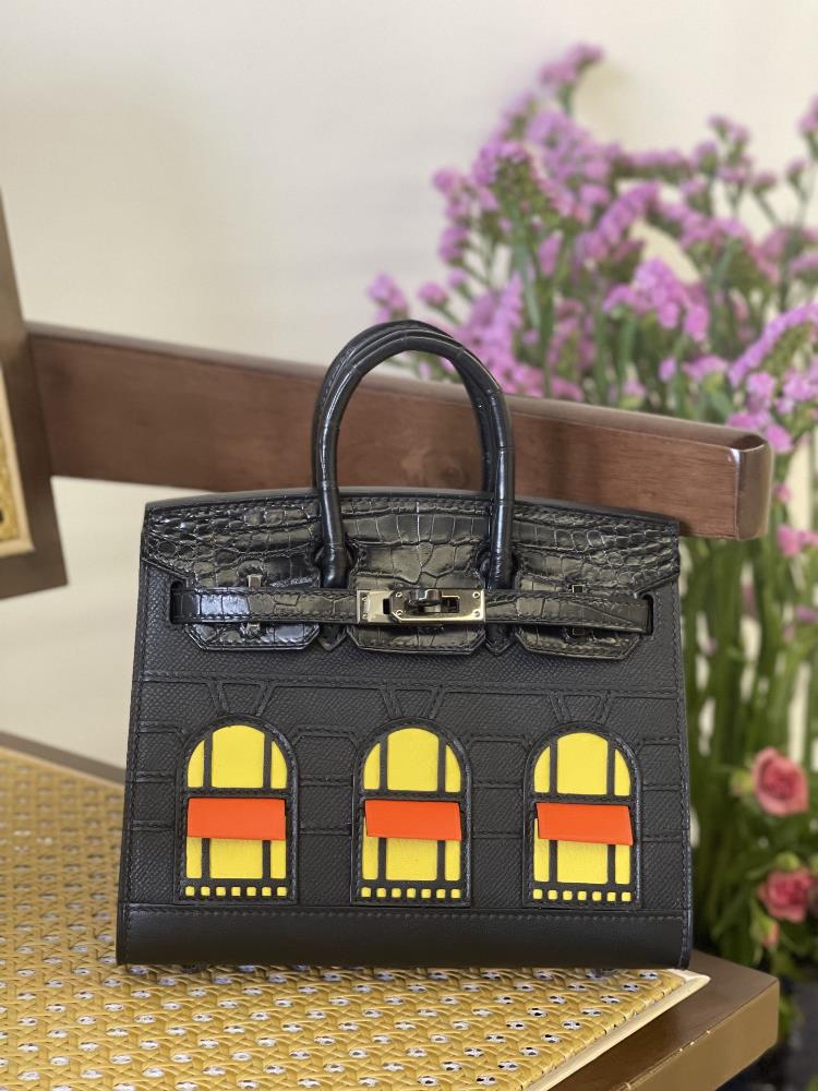 Birkin20cm American crocodile black house black buckle in stock  professional luxury fashion brand agency businessIf you have wholesale or retail in