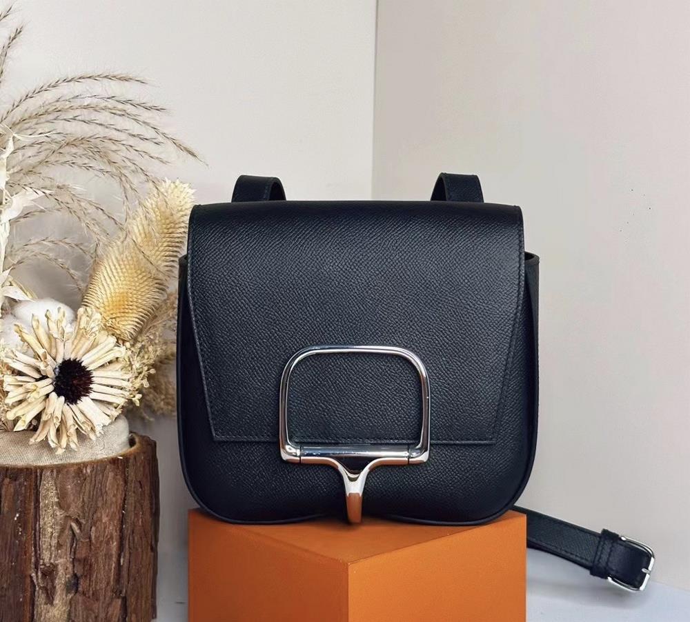 Bottom bag Della Cavalleria mini 18cm epsom black silver buckle  professional luxury fashion brand agency businessIf you have wholesale or retail in