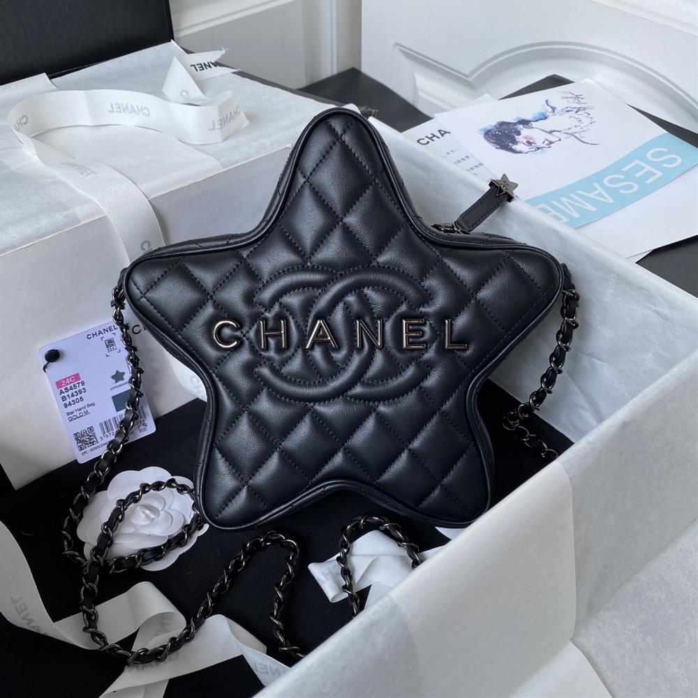 Gun buckle Chanel24Cs bag win thoroughly Five pointed Star bag AS4579To echo the moving and emotional appeal of Los Angeles and perfectly present th