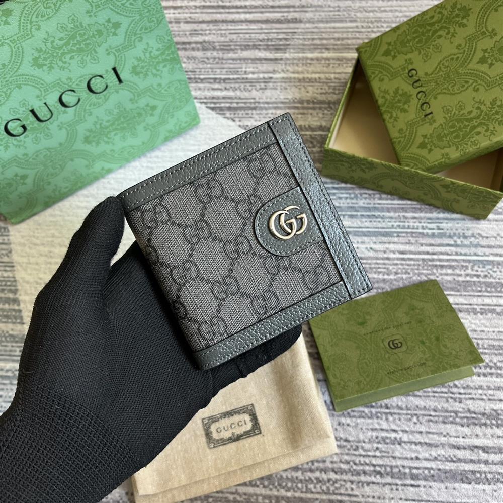 Equipped with a complete set of green packaging Ophidia series short clips the GG logo evolved from the Gucci diamond diamond checkered pattern tha