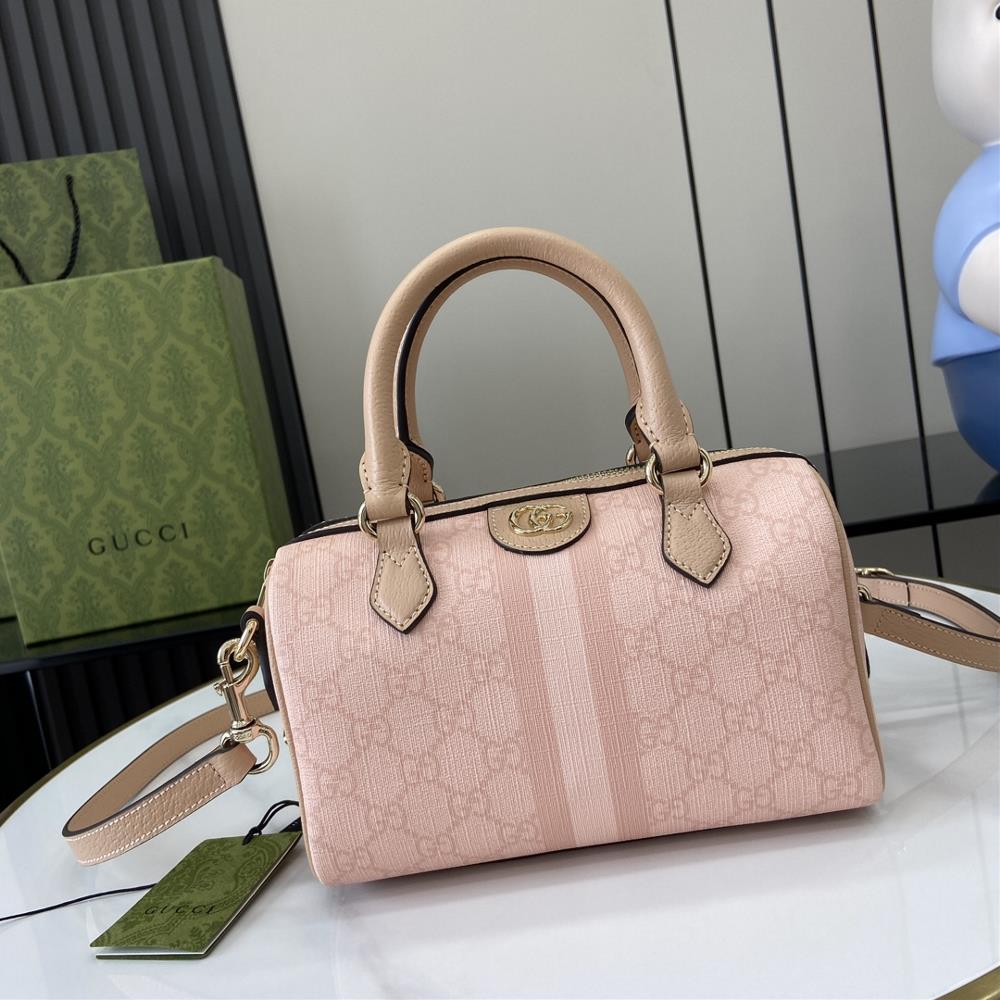 The new Ophidia series GG mini handbag GG Supreme canvas showcases multiple Gucci handbag collections achieving a classic style This mini handbag i