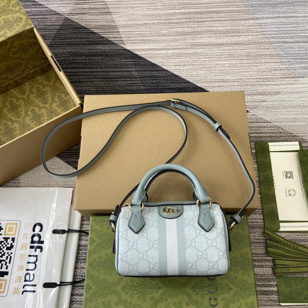 Comes with a complete set of packaging Ophidia series mini handbagsThis Boston mini handbag adds a dazzling new touch to the Ophidia collection Thi