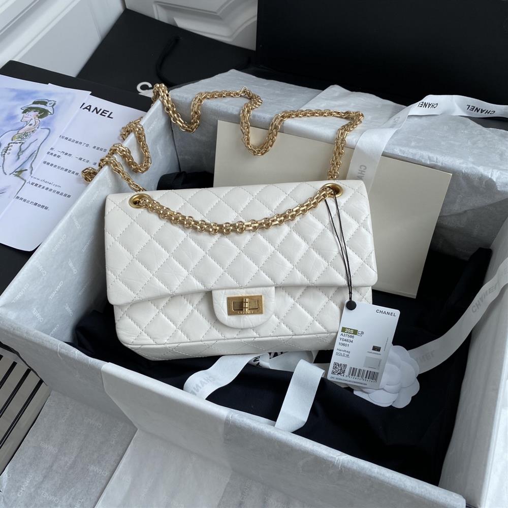 37586ZP Chanel255 Reissue Eternal Classic Autumn and Winter Official Latest Original Factory Imported Fetal Cow Leather is delicate soft and comfor
