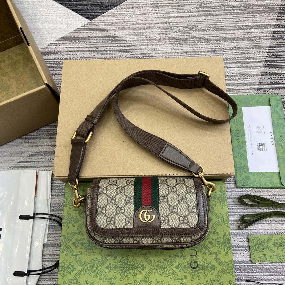Comes with a complete set of packaging for the new GG Ophidia series ultra mini shoulder backpackSelection handbags such as mini crossbody bags bri
