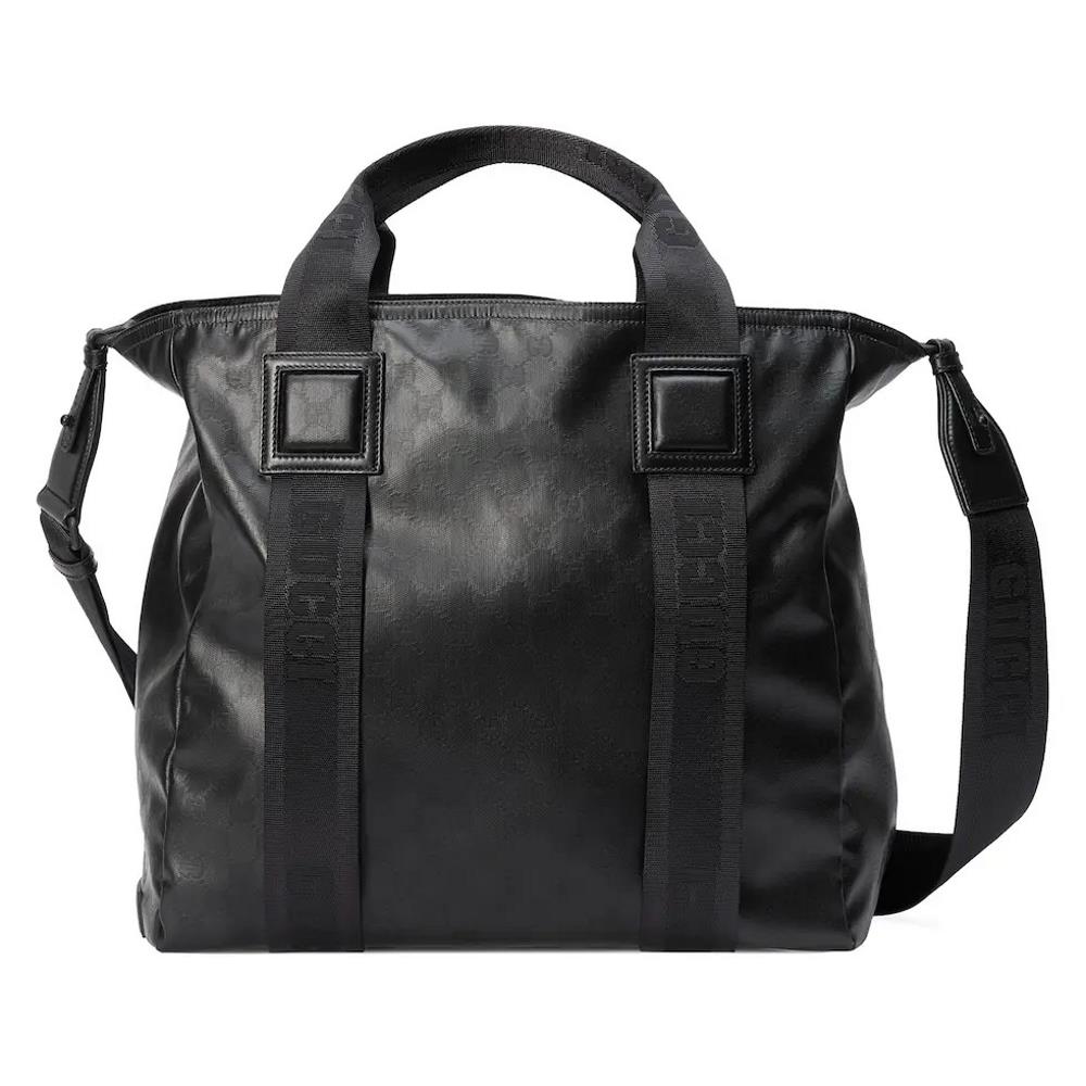 GG Crystal Tote BagStyle number779816 FAC5K 1079This matte GG crystal canvas fabric combines sportiness and flexibility making it easy to create idea