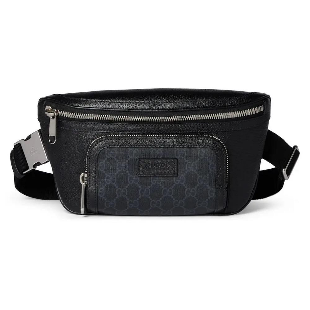 Decorated badge small GG waist bagStyle number795463 FADJK 1000Selection handbags such as mini crossbody bags briefcases and tote bags showcase a re