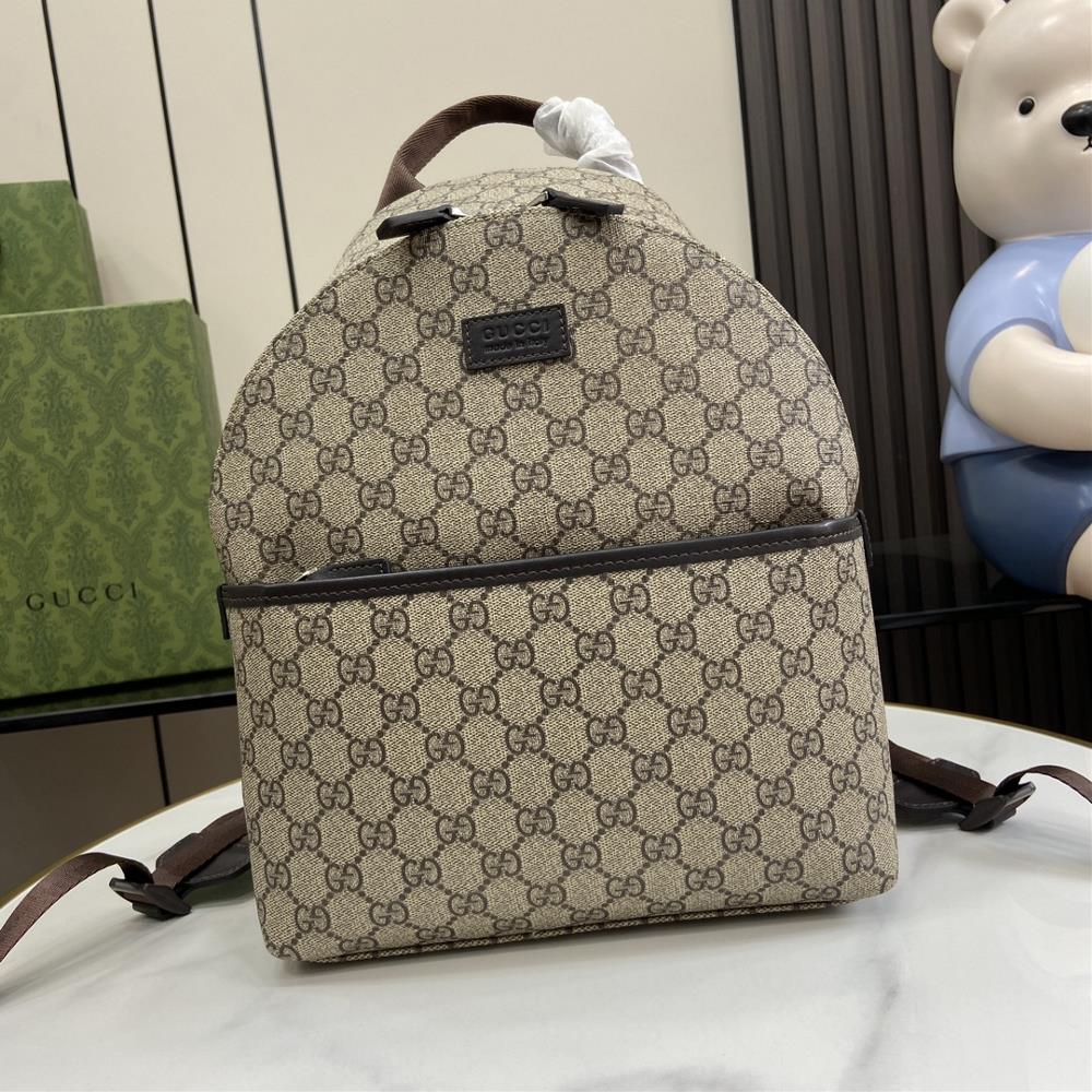 GGs new childrens backpack The 2024 Early Spring Childrens Collection presents a series of beloved patterns including classic logo details From