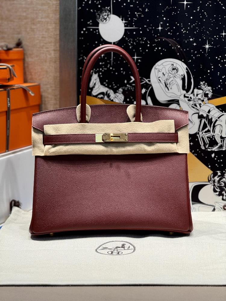 Birkin30Wine red Epsom intradermal suture  professional luxury fashion brand agency businessIf you have wholesale or retail intentions please conta