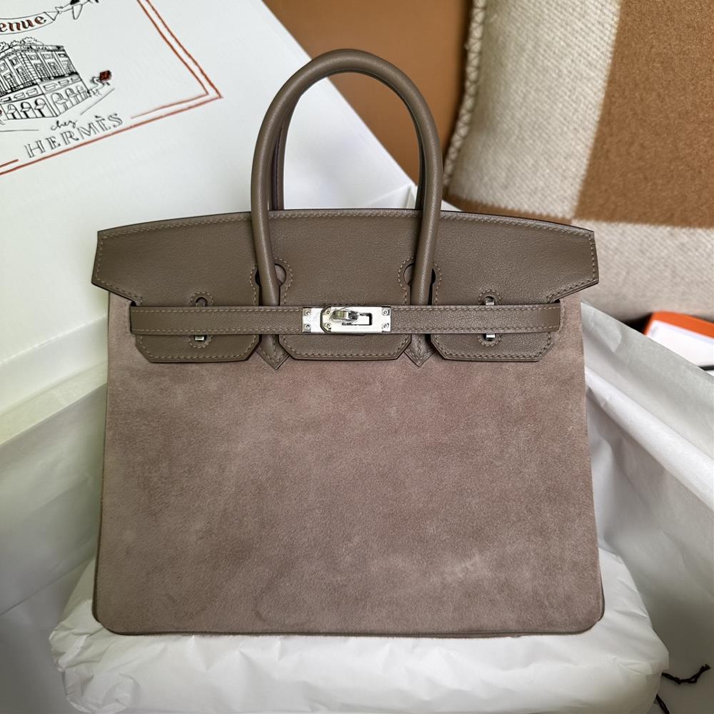 Customer order Birkin25 Elephant Grey Swift suede silver buckle with hand sewn stitching  professional luxury fashion brand agency businessIf you ha