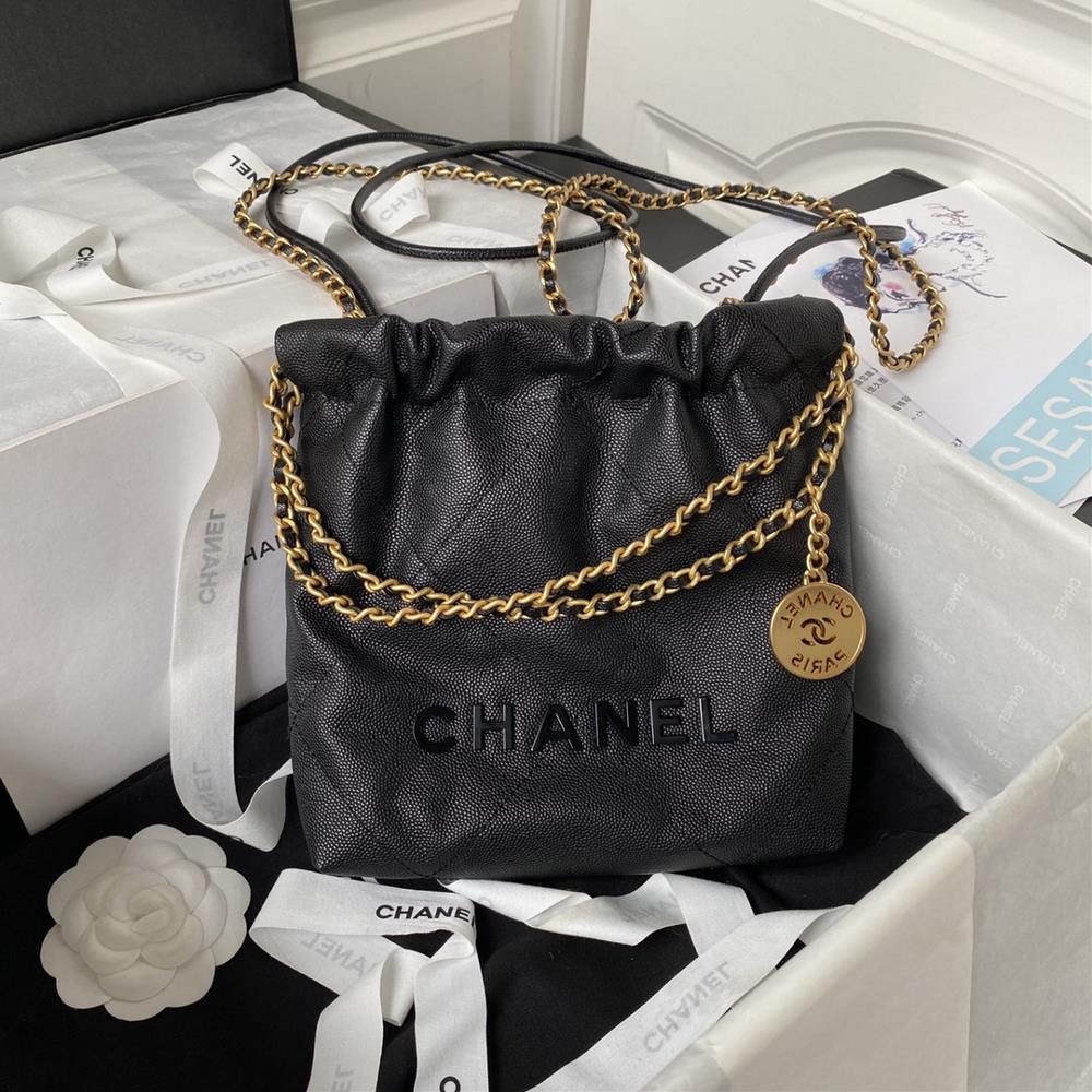 Chanel 23K new AS3980 particle Chanel mini 22 hits the red heartXiangnai Gooses bag accessories will always be planted with grass from the just concl