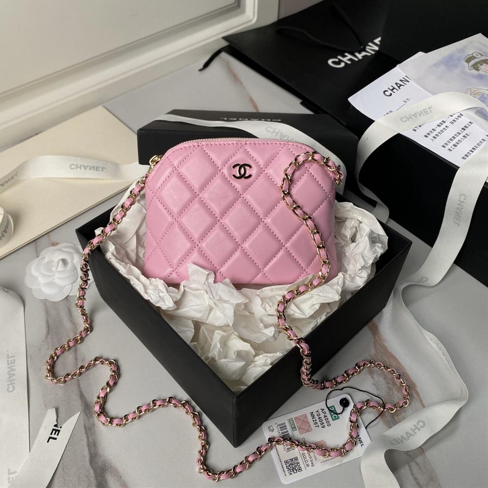 Sheepskin Chanel 24s Shell Bag Ap4000 Small and exquisite shell bag is like a sweet treasure in a fairy tale Girls are attracted to it It is decorat