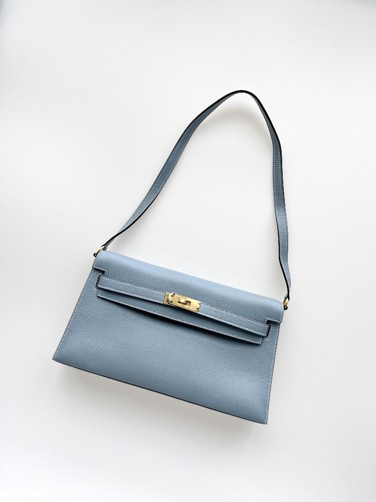 Kelly Elan linen blue goat leather gold buckle first level hand sewn  professional luxury fashion brand agency businessIf you have wholesale or ret