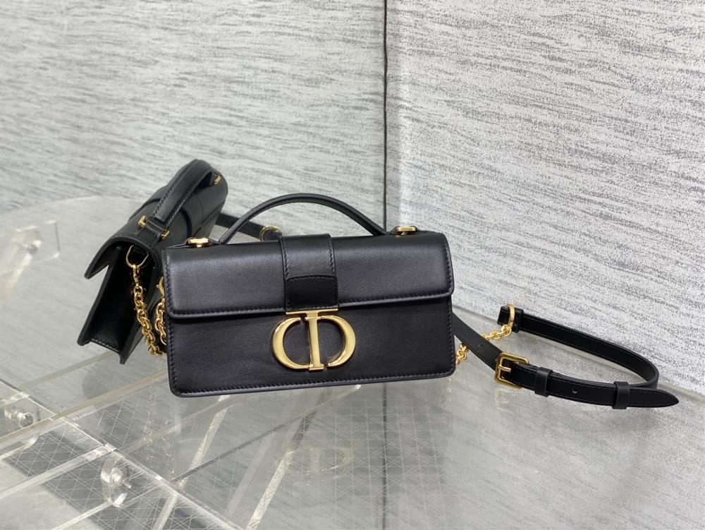 Black in stockMiss Montaigne mini Montaigne woc super stylish online appearance classic Oblique floral fabric iconic gold logo letter buckle retr