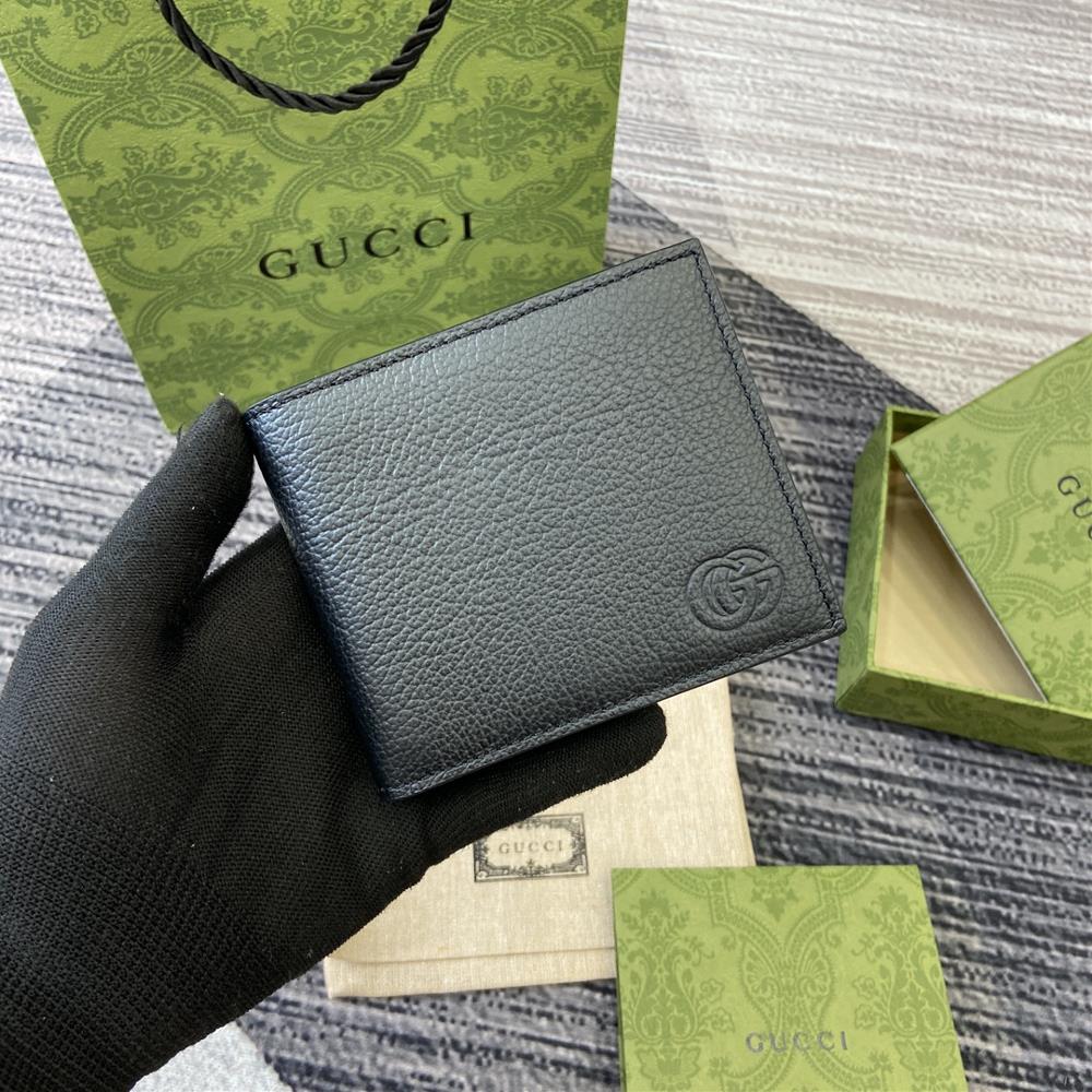 Complete packaging with GG details walletGucci small leather accessories break through design boundaries and constantly refresh classic items in a p