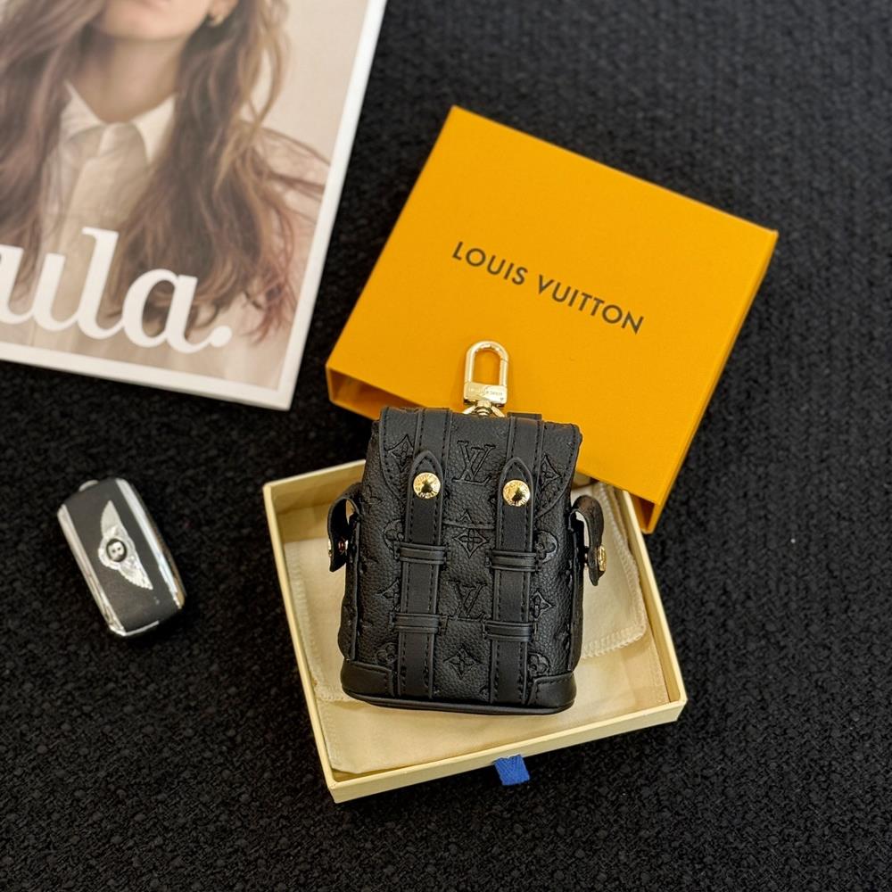 New Mini Backpack Pendant in 8 Colors for ShipmentLouis Vuitton LV Mini Backpack Keychain PendantCan hold small items such as cards and change M77166s