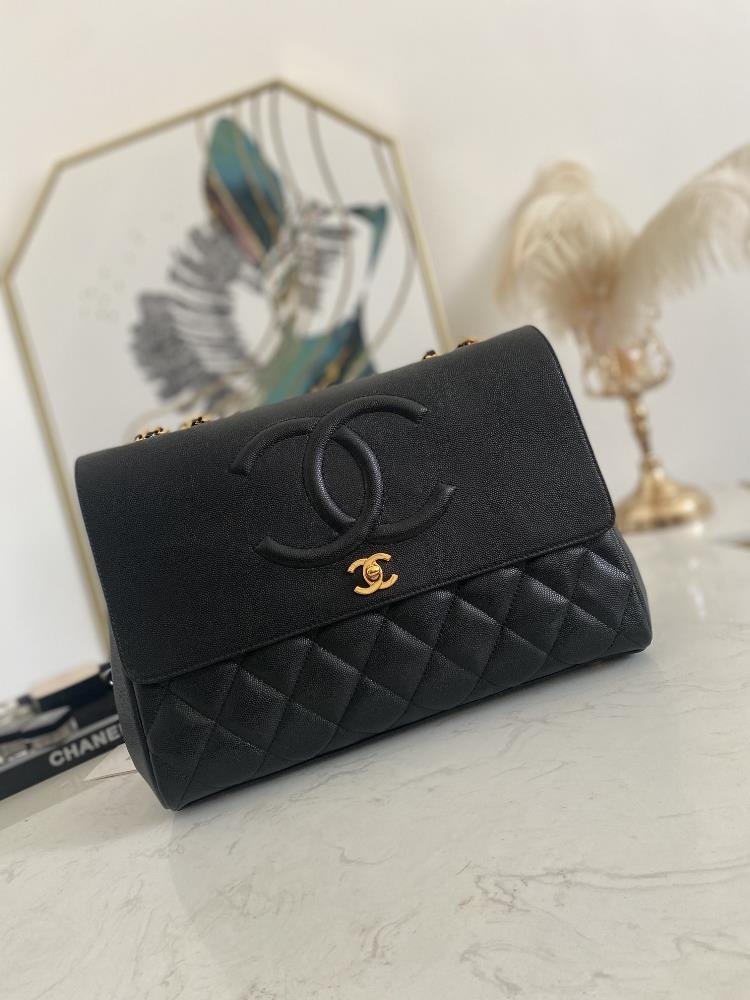 0 Upgraded CHANE 2020 New Single Shoulder Double Chain Bag Available in Ball Pattern Caviar and Sheepskin SeriesThe original version is a onetoone