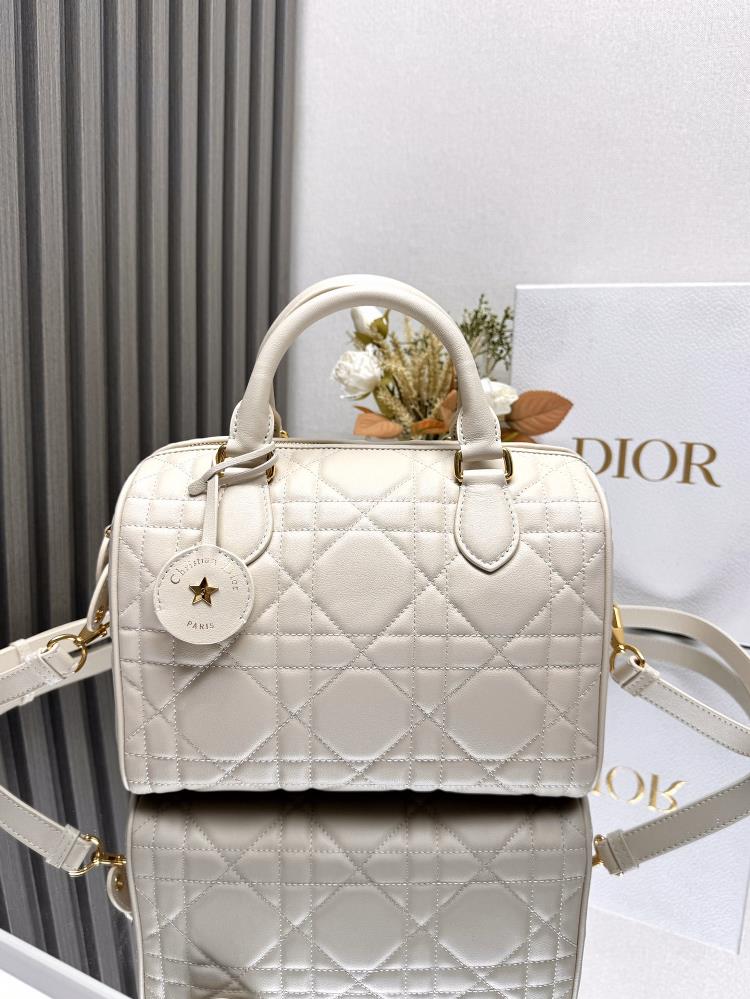 Boston Large 25cmThis Dior Groove 25 handbag is a new product in the 2024 winter ready to wear collection designed by Maria Grazia Chiuri elegant a