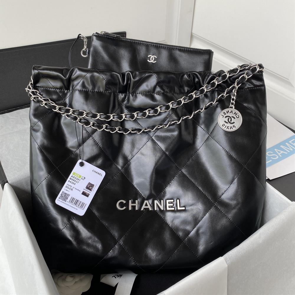 Retro Silver Buckle 2022S SpringSummer Hot 22 Bag Shopping Bag AS3261 This Seasons Hottest and Most Worth Buying Collection Its Name is 22 Bag Xia