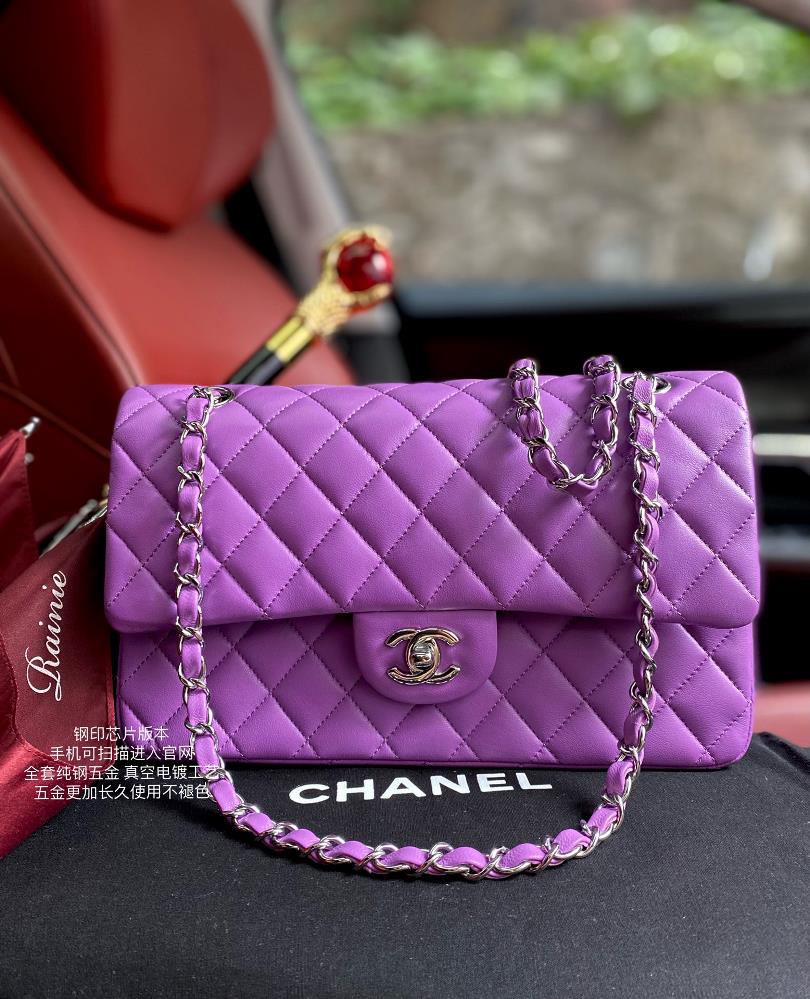 Classic cf1112 purple factory imported sheepskin steel stamp chip version Mobile phone can scan and directly enter the official website to query 24k