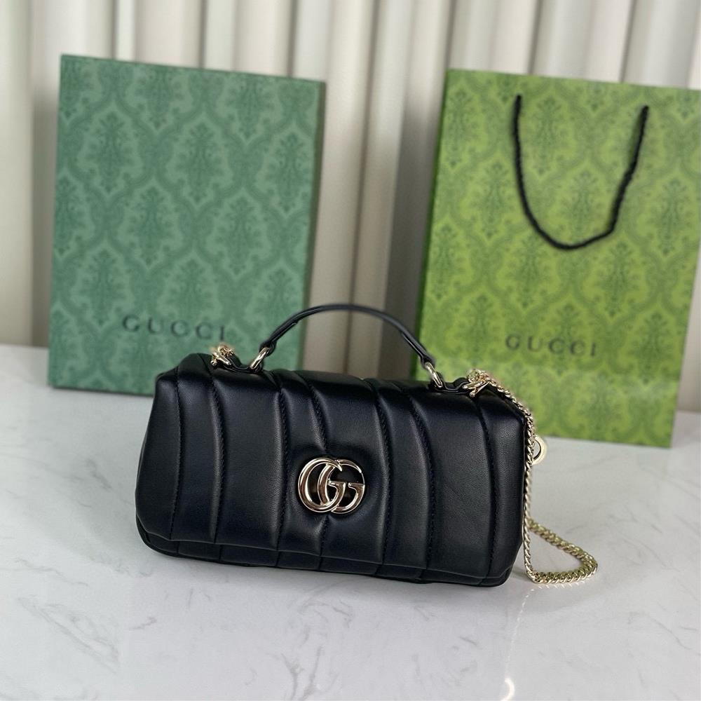 The GG Milano series mini shoulder bag created by the brands creative director Sabato De Sarno made its debut at the 2024 autumnwinter fashion sho