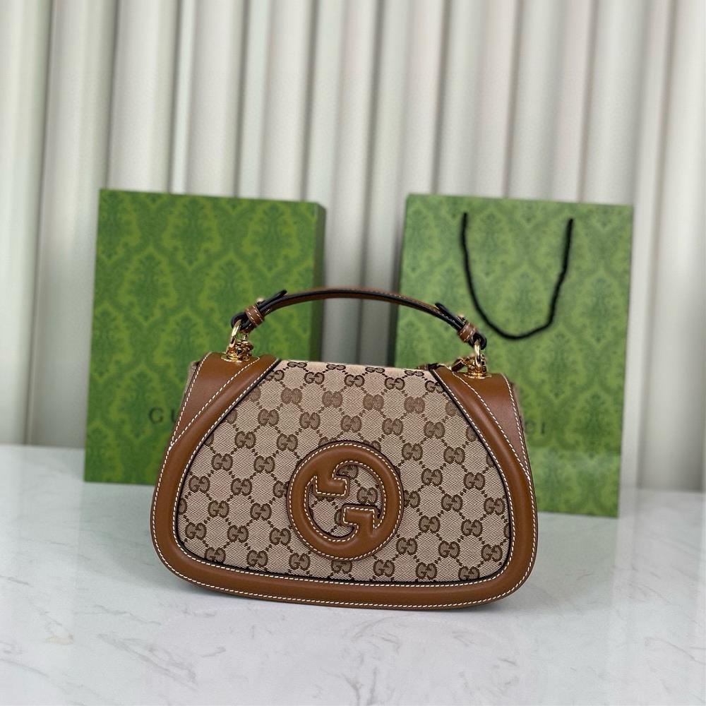 The Gucci Blondie collection of small handbags has launched a brand new Gucci Blondie collection which reinterprets the brands classic logo from a c