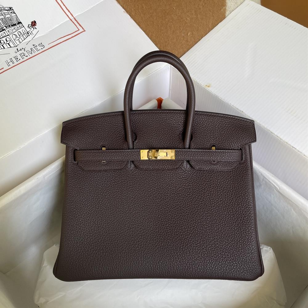 Customer order Birkin 25 47 Chocolate Little Cow Togo Gold Button Hand Sewing  professional luxury fashion brand agency businessIf you have wholesal