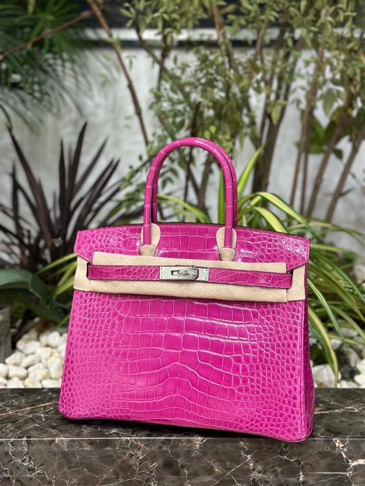 Birkin30 glossy American fantasy purple silver buckle in stock  professional luxury fashion brand agency businessIf you have wholesale or retail int