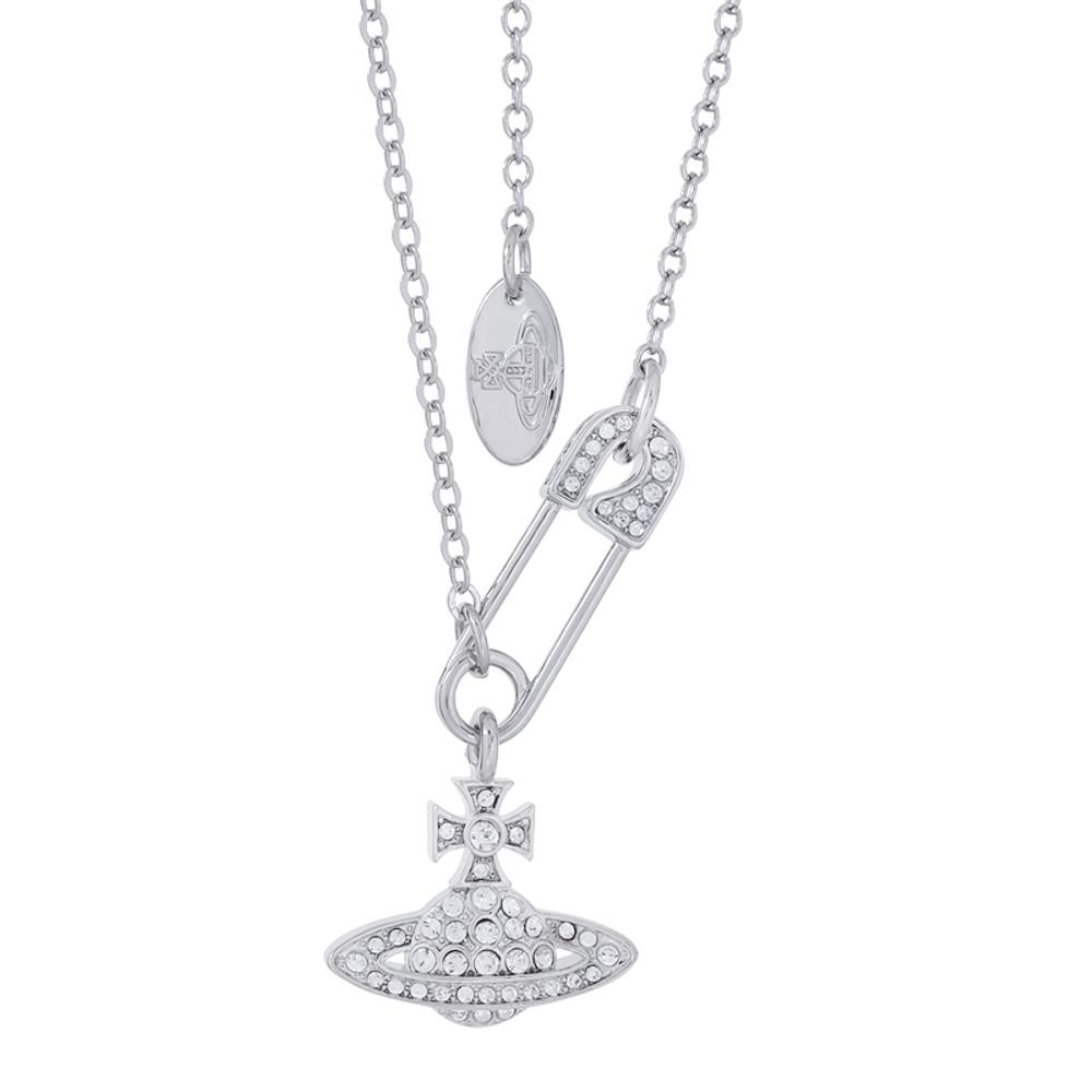 Empress Dowager Pin Chain Necklace White GoldtagId 78725169tagName  The necklace of the Western Empress DowagertagId 30098051tagName