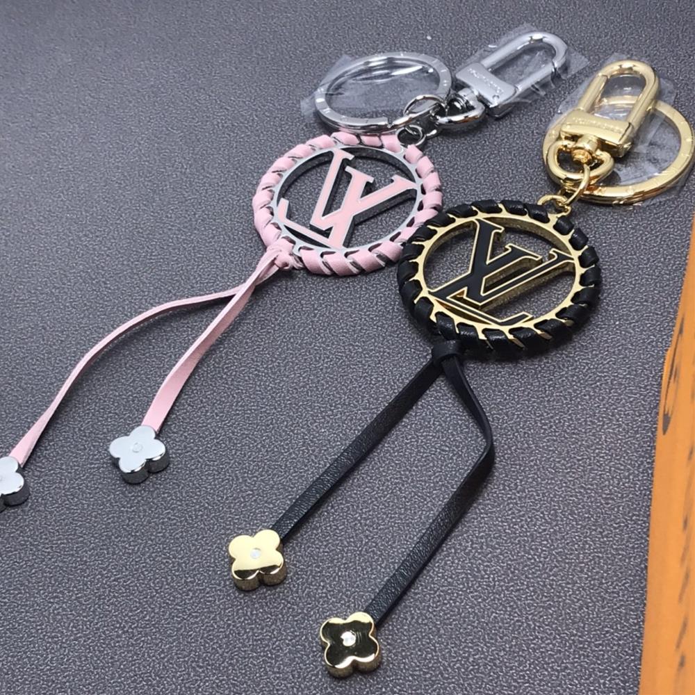 Vkeychain new product letter circle leather knot keychain number CT2208456TagName  Lv Accessories tagId 13906101  professional luxury fa