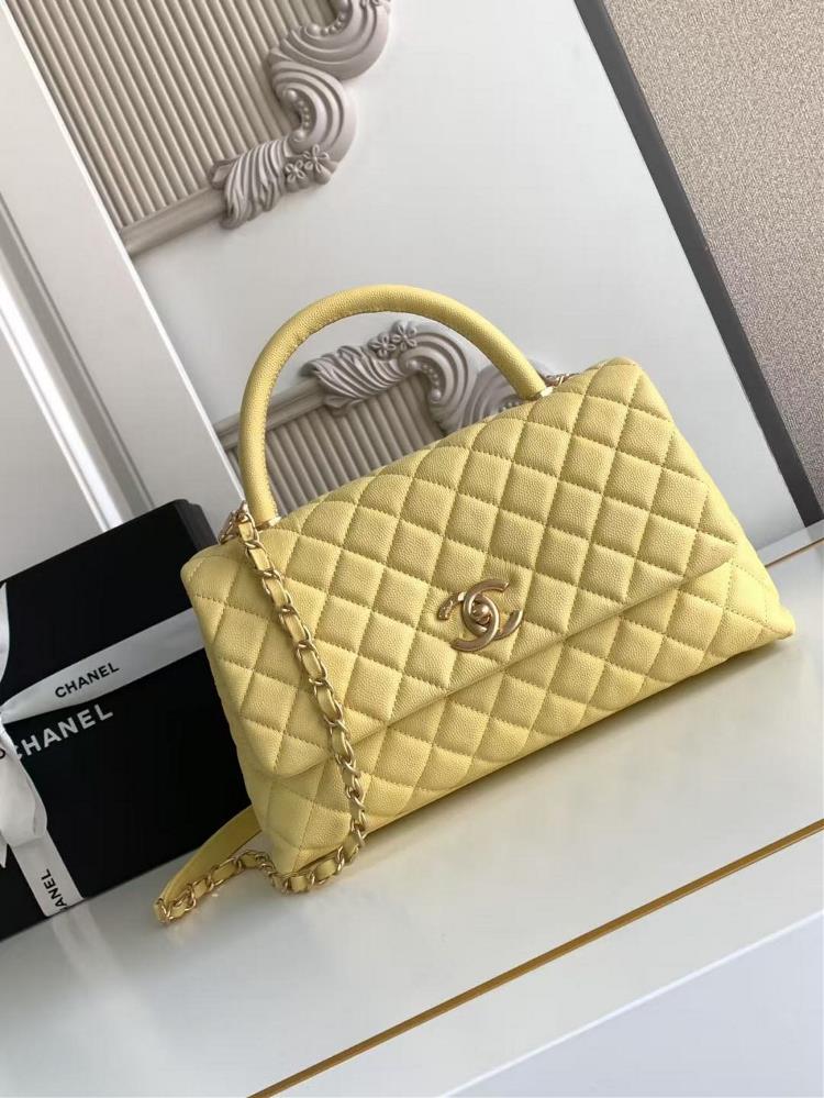 AS92991 latest ribbed fine grain embossed calf leather handle single shoulder crossbody handbag cover bag with embossed calf leather small ball patt