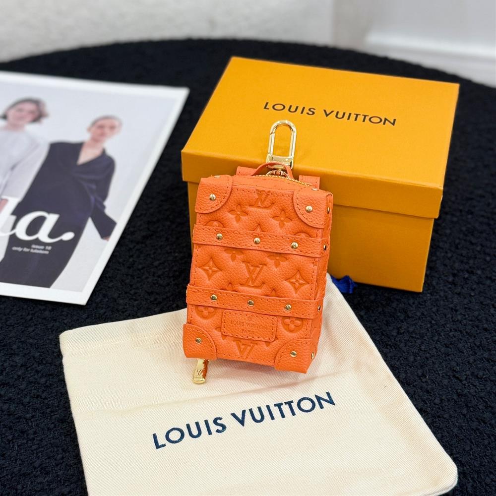New Mini Backpack Box Bag Hanger in 8 Colors for ShipmentLouis Vuitton LV Mini Backpack Keychain PendantThe original PU material logo can hold small i