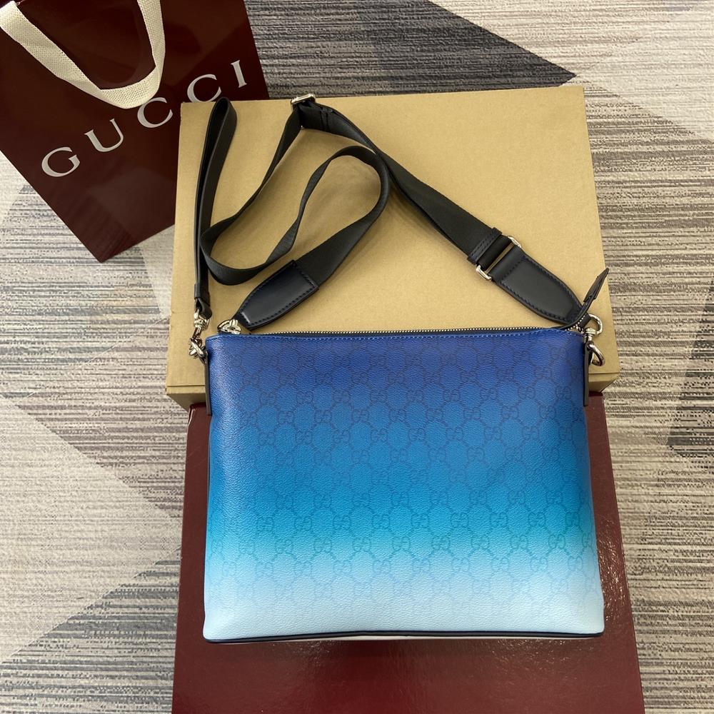 The unique blue gradient effect print paired with a full set of counter packaging adds a fashionable aesthetic to this basic functional item This h