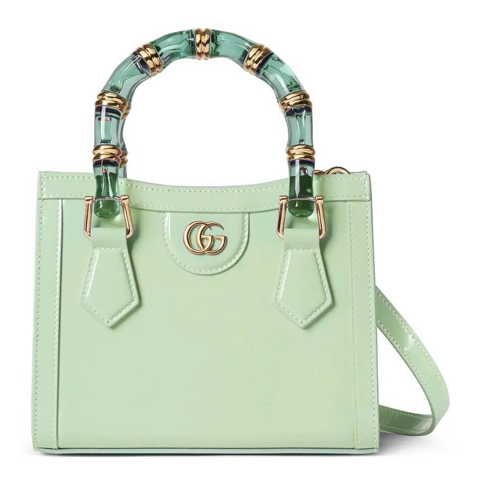 In the 2025 SpringSummer collection Gucci Diana series reinterprets classic bamboo accessories with resin and brass details There are various ways