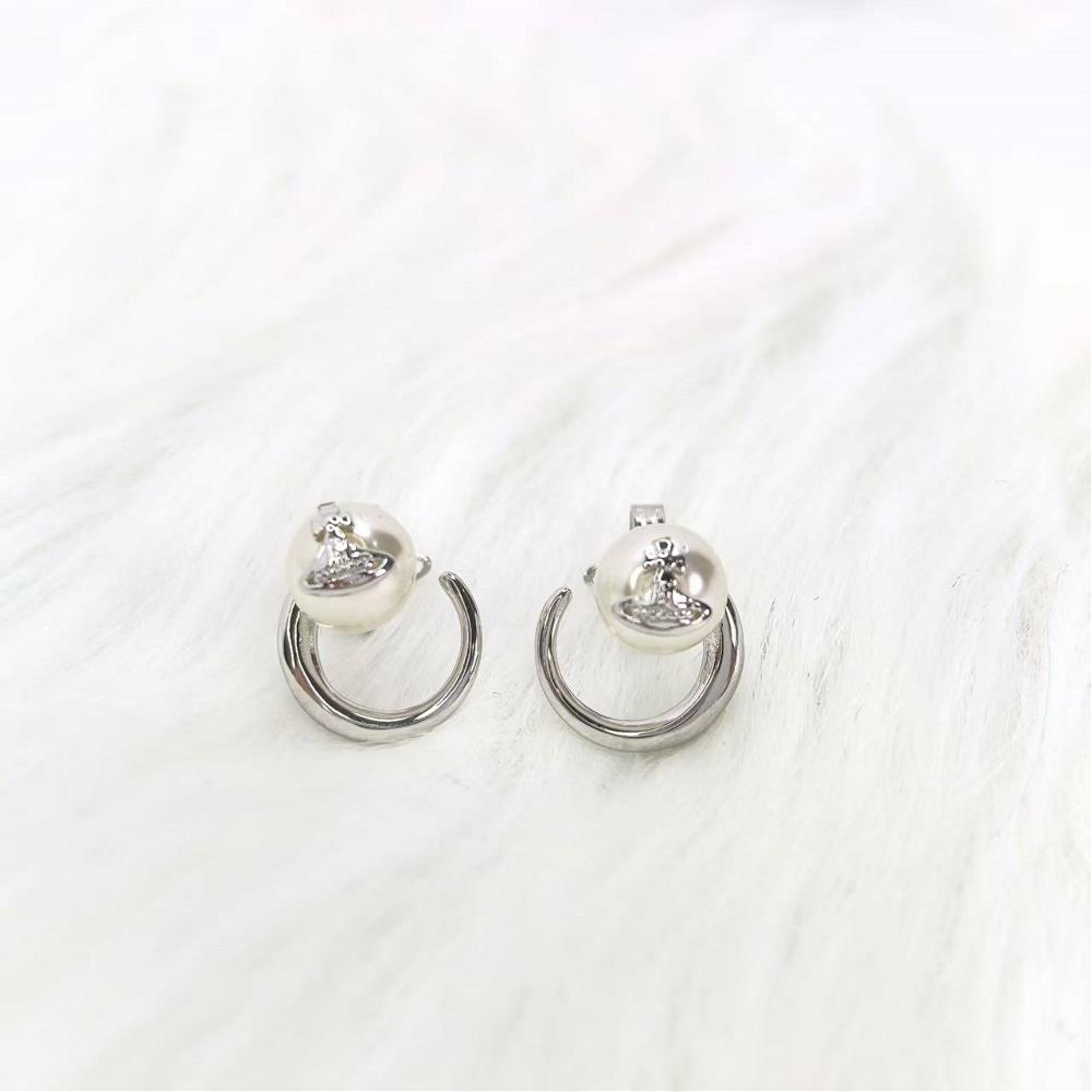 Queen Dowager Saturns Pearl EarringsTagName  Queen Dowagers ear studs tagId 78725136  professional luxury fashion brand agency business