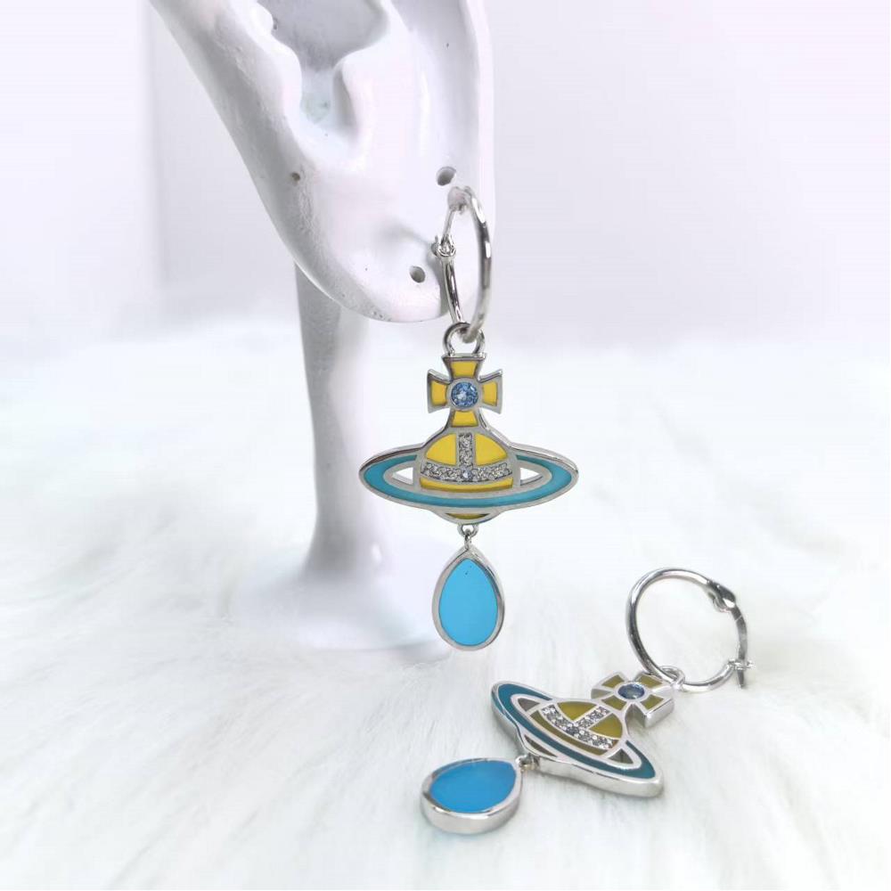 Empress Dowager Concetta Glass Colored EarringsTagName  Queen Dowagers ear studs tagId 78725136  professional luxury fashion brand agenc