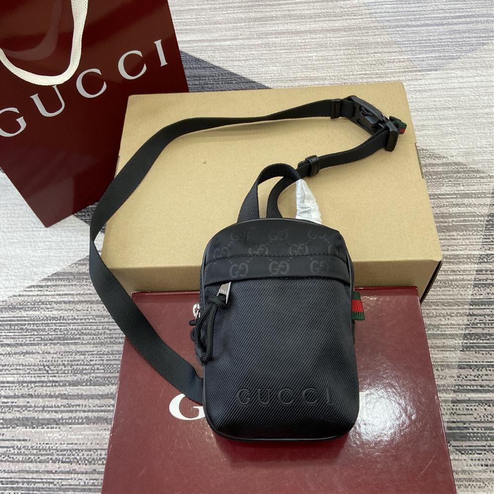 Equipped with a complete set of counter packaging the lightweight and durable GG nylon fabric is refreshed with new features and eyecatching colors