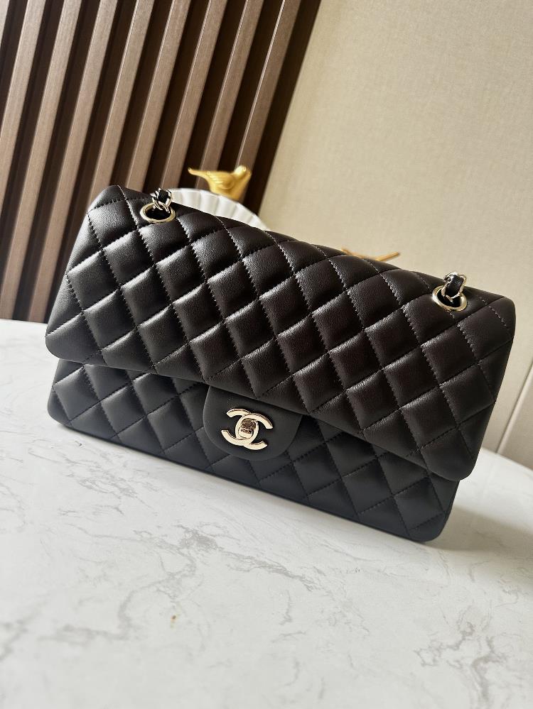 Complete set of packaging new coffee color classic CF cap bag topnotch craftsmanshipImported lambskin and classic retro coffee color have a more vi