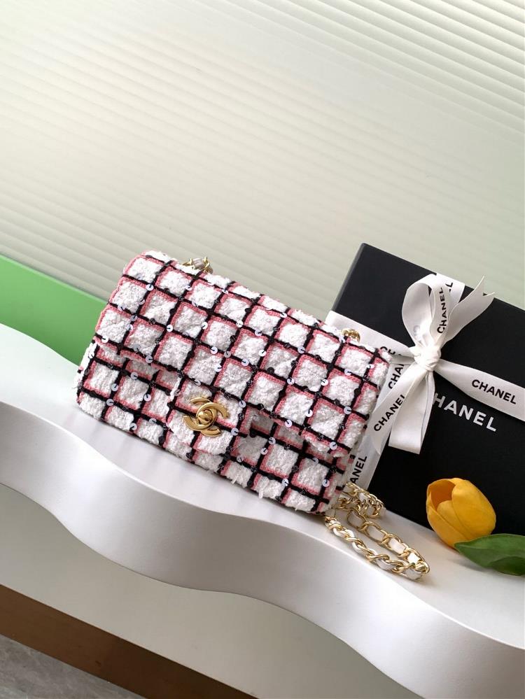 Chanel 5c Sweet Beauty Pink White Grid Mini CFStyle number AS1116Size 20cmTagName  CF Beads tagId 80076367  professional luxury fashion b