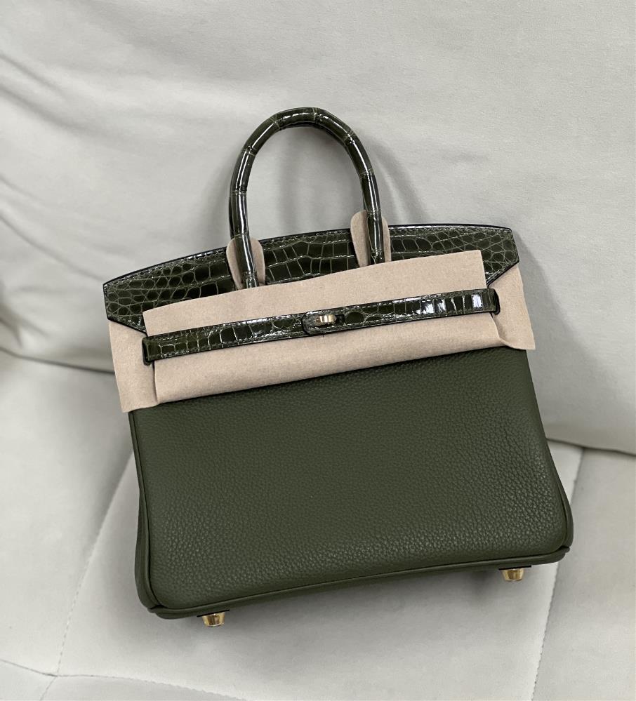 Birkin25 olive green touch gold buckle in stock  professional luxury fashion brand agency businessIf you have wholesale or retail intentions please