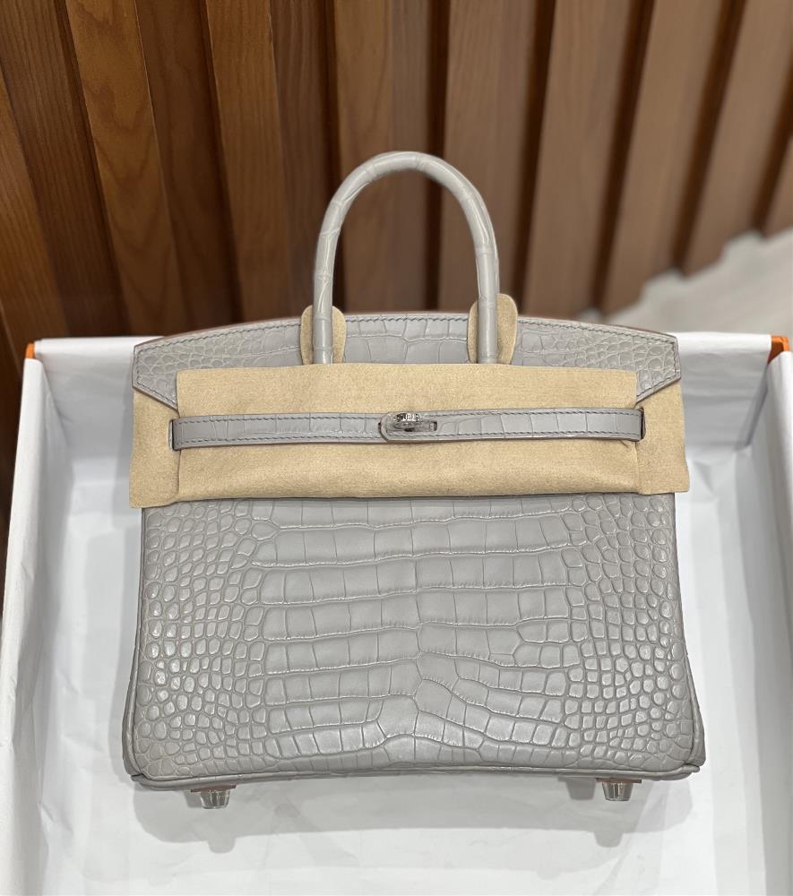 Birkin 25 Pearl Grey Mist Surface American Silver Buckle New Product  professional luxury fashion brand agency businessIf you have wholesale or reta