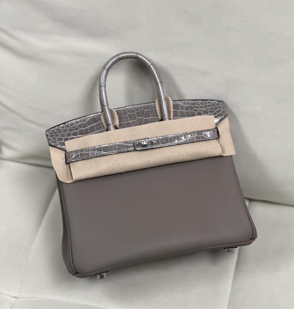 Birkin25 Elephant Grey Touch Silver Buckle in Stock  professional luxury fashion brand agency businessIf you have wholesale or retail intentions pl