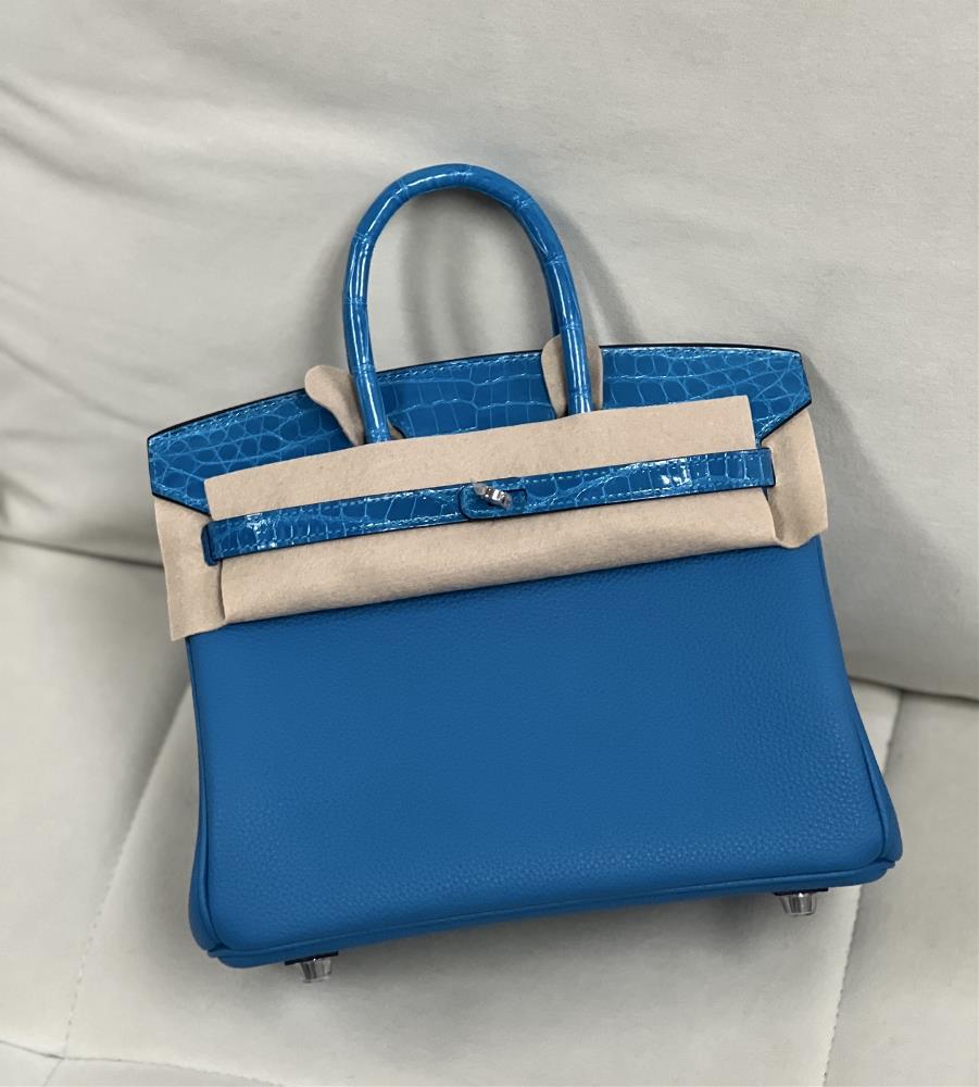 Birkin25 touch Izmir Blue Silver Buckle in Stock  professional luxury fashion brand agency businessIf you have wholesale or retail intentions pleas